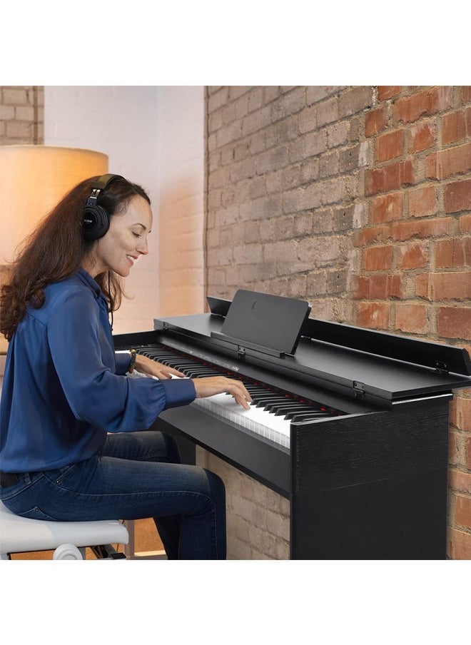 Jidyous - 88- Key Hammer Weighted Digital Keyboard Piano,Full Size Keyboard Piano, with3 Pedals, MIDI/Headphone/Audio Output Feature, Suitable for Beginners/Adults - Image 1