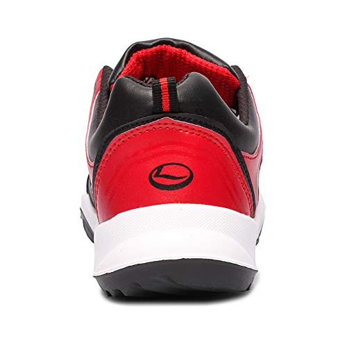 Lancer Mens INDUS-251 Black Red Running Shoe - 7 UK (INDUS-251BLK-RED-7) - Image 3