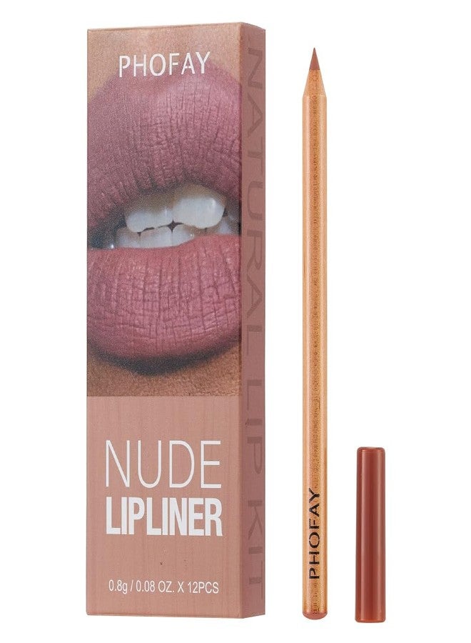 PHOFAY 12-Piece Lip Liner Set -Pro-Grade Precision, Skin-Loving Formula, Versatile Shades, Long-Wearing & Travel-Friendly (12 COLORS) - Image 1