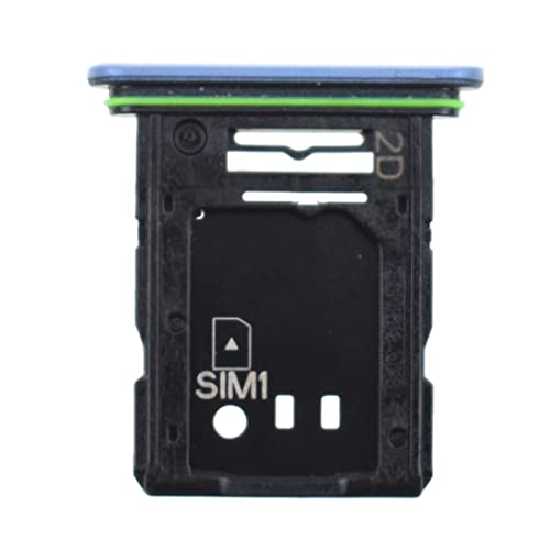 Vekir Dual SIM Card Tray for Sony Xperia 10 III SO-52B SIM Card Holder for SO-52B SIM Card Slot Replacement for SOG04 XQ-BT52 Blue - Image 2