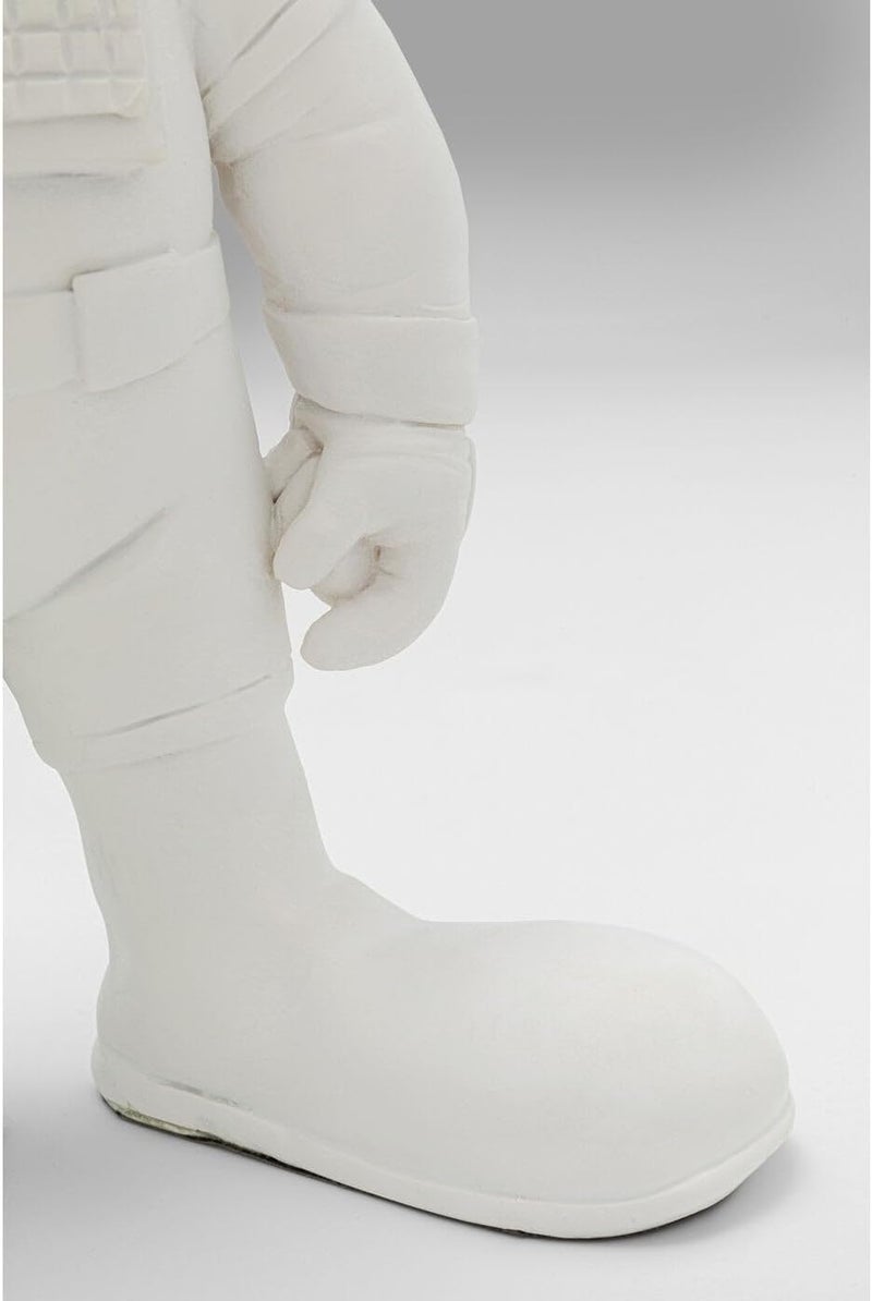 KARE Design Decorative Figure Welcome Astronaut, White, Polyresin, Unique, Hand-Painted, 27 x 21 x 13 cm (H x W x D) - Image 5