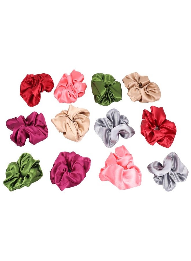 سي إي ربطات شعر مطاطية معتمدة من الاتحاد الأوروبي، ربطات شعر حريرية مريحة، ربطات شعر رفيعة، أربطة مطاطية، حاملات ذيل حصان للنساء والفتيات، إكسسوارات شعر، هدية (عبوة من 6 قطع) - Image 1