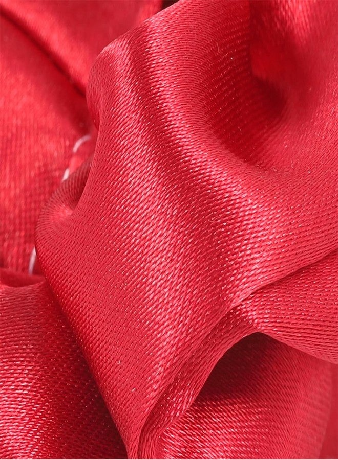 سي إي ربطات شعر مطاطية معتمدة من الاتحاد الأوروبي، ربطات شعر حريرية مريحة، ربطات شعر رفيعة، أربطة مطاطية، حاملات ذيل حصان للنساء والفتيات، إكسسوارات شعر، هدية (عبوة من 6 قطع) - Image 5