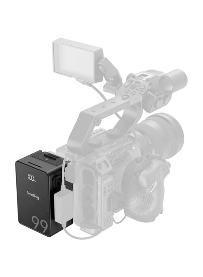 SMALLRIG بطارية صغيرة من SmallRig VB99 SE Mini V Mount 4608 - Image 5