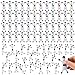 Hanaive 72 Pcs Christmas Sticky Wall Toys Valentines Day Party Favors Stretchy Climbing Toys Bulk Birthday Party Favors Climbing Sticky Man for Loot or Prize Stocking Fillers - Image 2