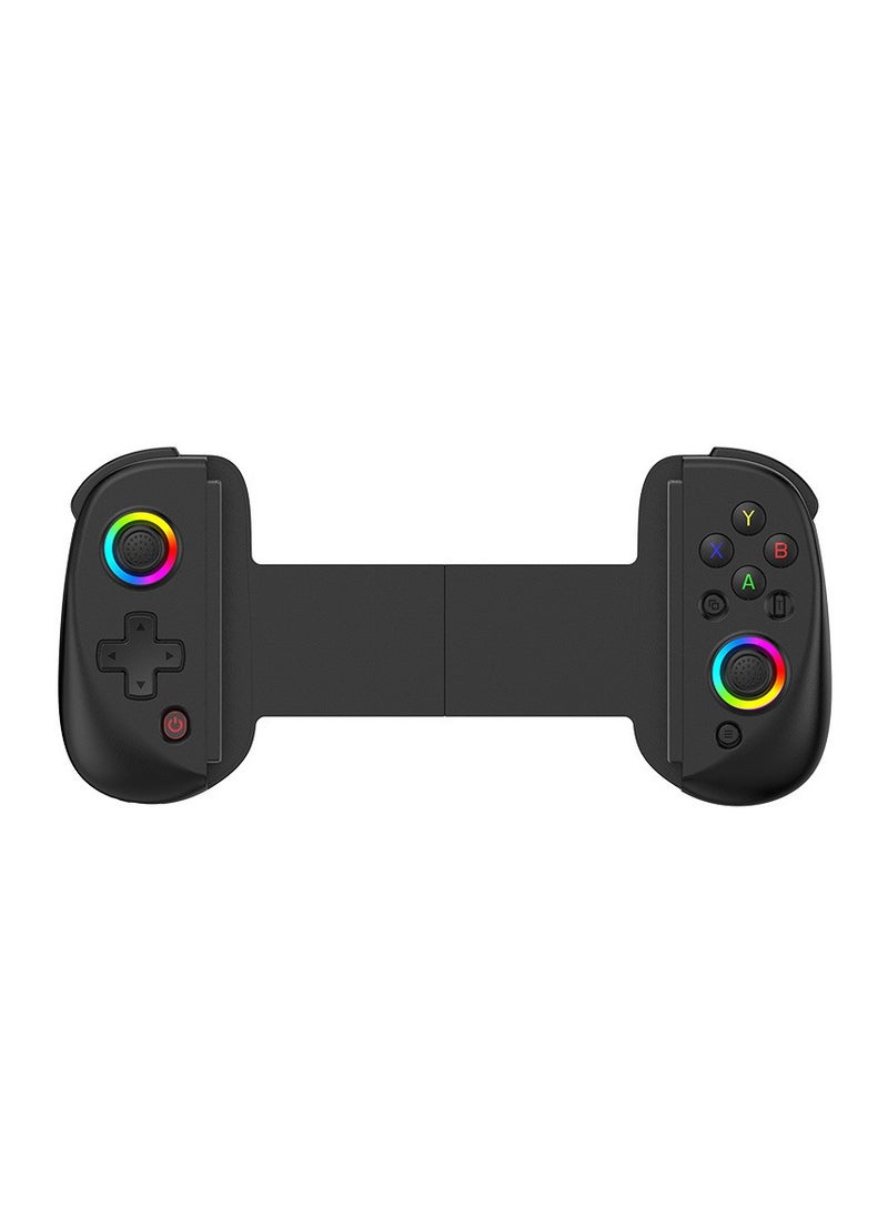 Generic - D8 Mobile Gaming Controller for iPhone/Android/iPad/Tablet, Play Xbox Cloud, Playstation Remote Play, Steam/PC, Switch! RGB Hall Joystick/Trigger Wireless Bluetooth Phone Game Controller- Grey - Image 1