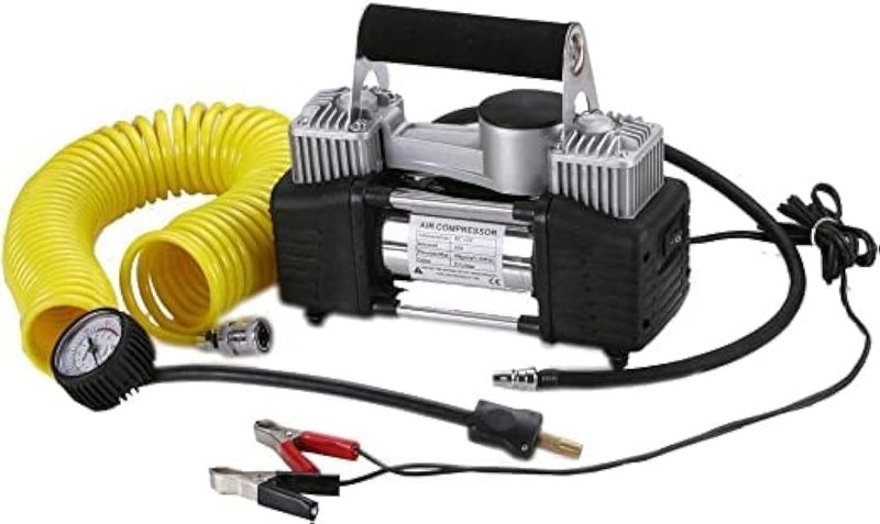 AQ AQSON ضاغط هواء محمول AQSON مع خرطوم بطول 7م وضغط أقصى 150PSI - Image 1