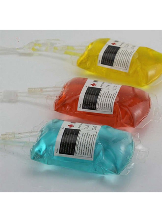 Aweilan AOBOR AIWEILAN Blood Bag for Drink IV Bags, Halloween Party Cups Drink Container, Drink Pouches Gag Gift,Doctor Nursing/RN Graduation Zombie Vampire Party Supplies(Pack of 20) - Image 4