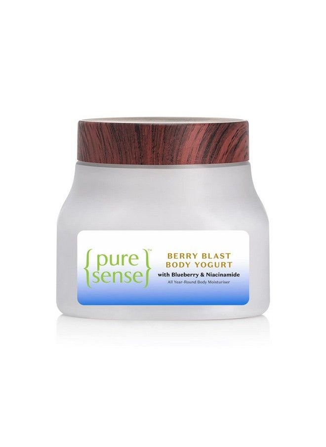 PureSense Body Yogurt Berry Blast With Blueberry & Niacinamide; For Deeply Nourished & Moisturised Skin; All Skin Types; 160Ml  - Image 1