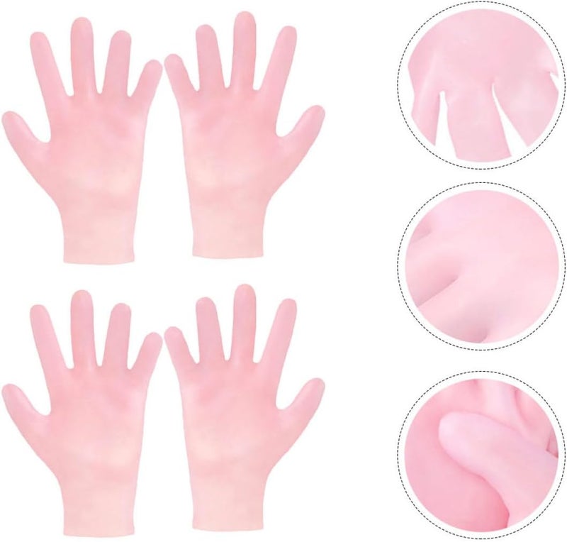 Long use oriented quality GANAZONO Moisturizing Gloves for Hands Care Treatment 2 Pairs One Size Anti-Dry Exfoliating Gloves for Women Overnight Hand Moisturizing User tested optimized build Pre-stock well-packed goods Processed natural substance Simple multifunctional build Scratch resistant Comfort grip Consistent single item quality Wide range compatible material Cost effective global grade quality Slow wear optimized quality New residential zone delivery Globally popular universal design Custom sizing alternatives Fast warehouse picking Coast & inland available Locally packed stock Single & bulk use compatible Local trackable shipment Multi-use well-engineered build Quick available purchase options Odor resistant Modern warehouse management Indoor outdoor all-purpose fit Advanced minimal build - Image 3