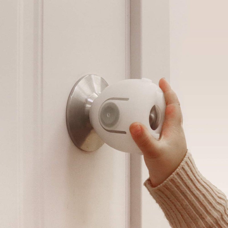 EUDEMON 6 Pack Baby Safety Door Knob Covers Door Knob Locks - Image 1