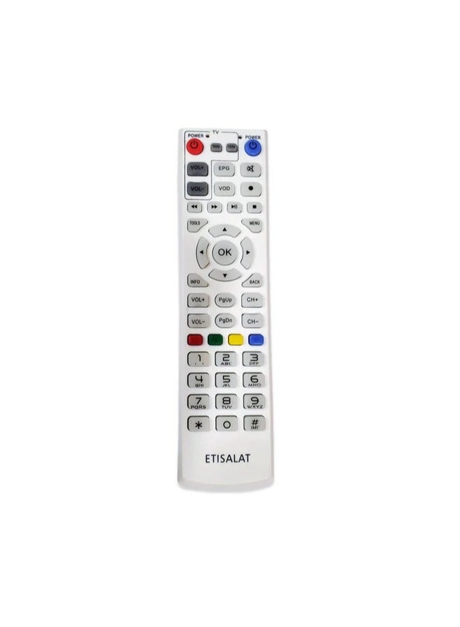 REBENUO TV Remote Control For elife etisalat Receiver universal - Image 1