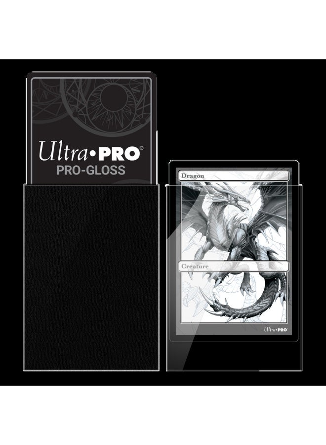 Ultra Pro Standard Sleeves Black 50 pcs - Image 2