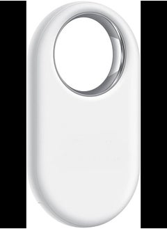 Generic Smart Tag 2 (2023) Bluetooth + UWB, IP67 Water and Dust Resistant, Findable via App, 1.5 Year Battery Life -, Includes Carrying Pouch (White)  - Image 1