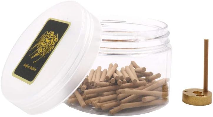 Bosidin Bakhoor - Bakhoor Oud Incense Sticks 3mm with Metal Incense Burner - A72-1 - Image 3