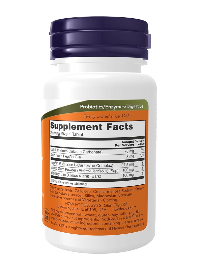 now Supplements Ulcetrol, Digestive Health, With Pepzin Gi And Mastic Gum, Supports Gastric Health, 60 Tablets - Image 2