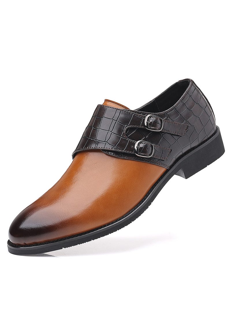 Shougu New Men's Business Leather Shoes  - Image 1