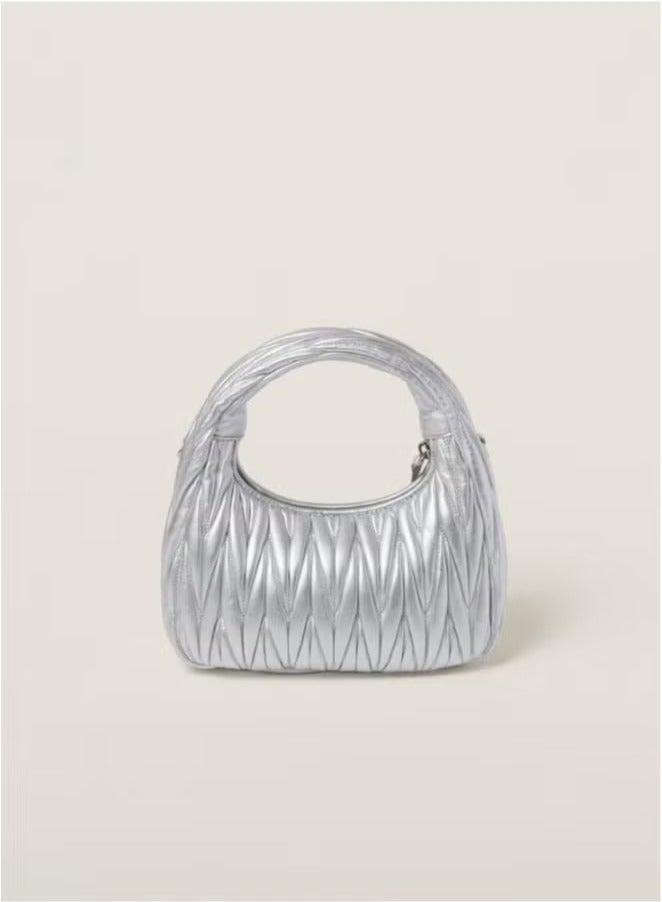 Miu Miu MIU MIU Wander quilted nappa leather hobo Crossbody Shoulder Bag - Image 2