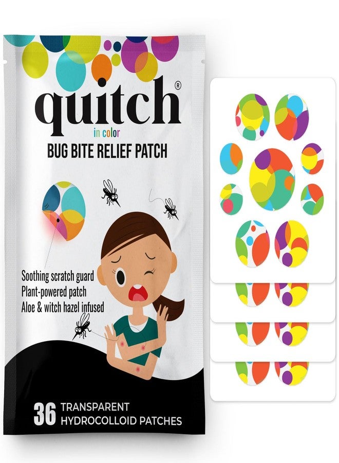 Quitch Mosquito Bite Itch Relief Patch, After Bite Insect Bite Treatment, Anti Itch Cream Alternative, Insect Bite Relief, Cruise, Travel and Camping Essential for Kids - Image 1