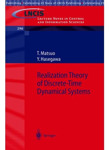 Realization Theory of Discrete-Time Dynamical Systems - pzsku/ZC0644931791188B39541Z/45/1749041380/9228f09a-c23e-4614-a790-80585cd3a837