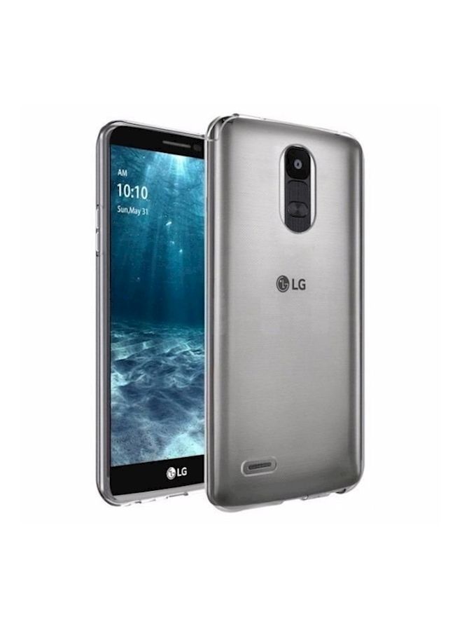 NIBEMINENT Protective Back Case Cover For LG K10 Pro/Stylus 3 Clear