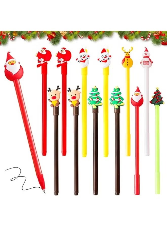 12 قطعة - قلم حبر جل - Image 1