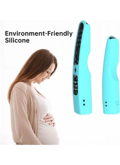 Sikai SIKAI Silicone Case Cover for LG AN-MR21GA Magic Remote, Shockproof Protective Cover for LG Smart TV Remote 2021, Standing Design, Skin-Friendly, Washable, Anti-Lost with Loop (Glow Blue)  - Image 5