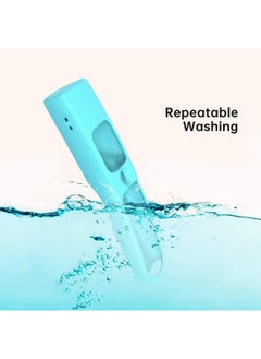 Sikai SIKAI Silicone Case Cover for LG AN-MR21GA Magic Remote, Shockproof Protective Cover for LG Smart TV Remote 2021, Standing Design, Skin-Friendly, Washable, Anti-Lost with Loop (Glow Blue)  - Image 2
