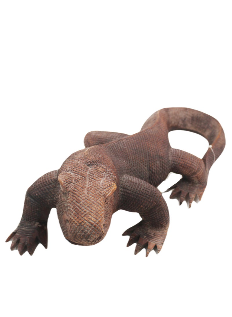 Antique Museum HANDMADE WOODEN KOMODO 50 CM  - Image 1