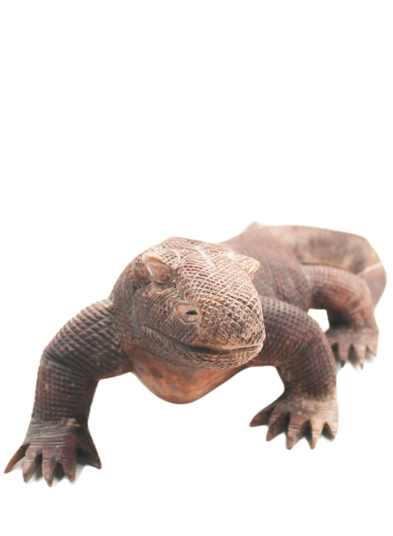 Antique Museum HANDMADE WOODEN KOMODO 50 CM  - Image 2
