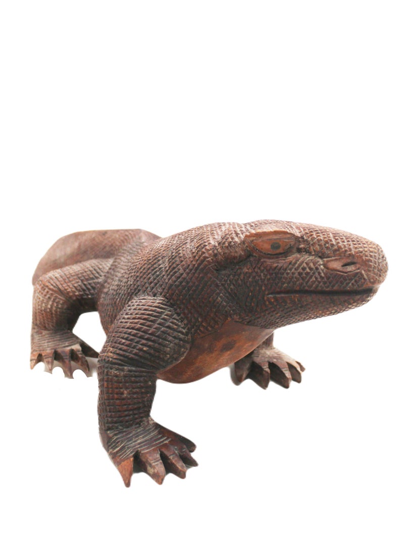 Antique Museum HANDMADE WOODEN KOMODO 50 CM  - Image 3