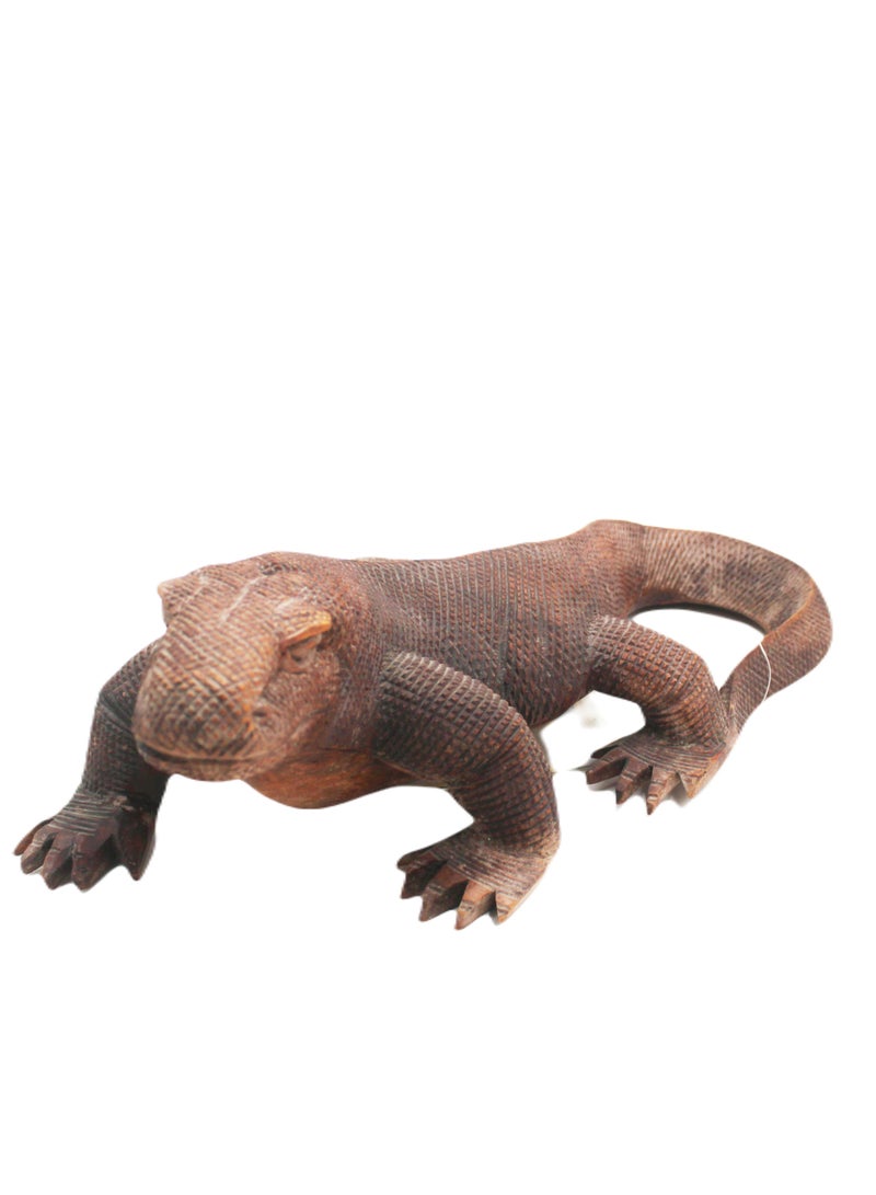 Antique Museum HANDMADE WOODEN KOMODO 50 CM  - Image 4