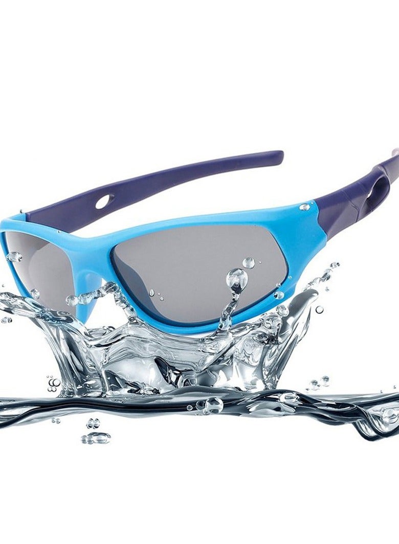 SYOSI Flexible Kids Polarized Sunglasses for Boys Girls, 3 Pack Sport Sunglasses for Children Age 3-10 - Image 5