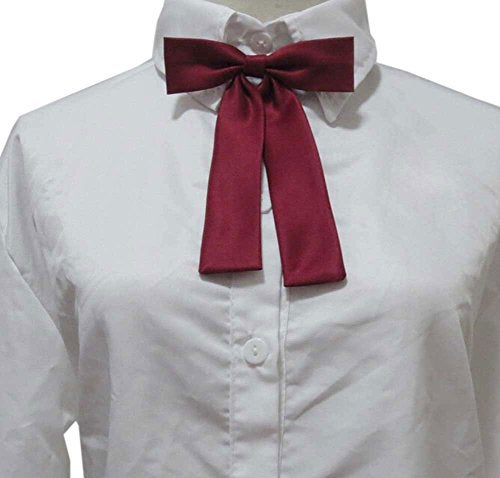 SYAYA Bow Tie For Women, Satin Elegant Bowtie for Dresses & Graduation & School Uniform & Weddings UY-WBT-8 (Red) - Image 2