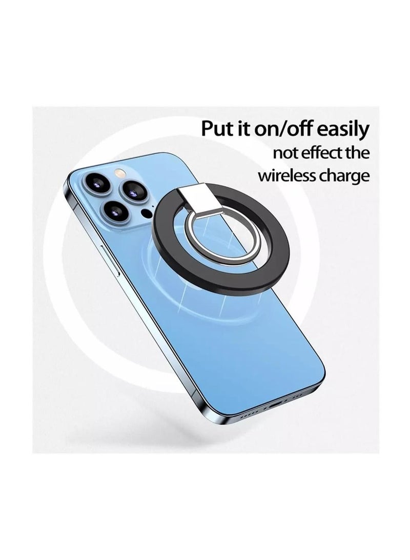 اس-توب مسكة هاتف مغناطيس ماق سيف 610 دائري   // اللون ابيض - Image 3