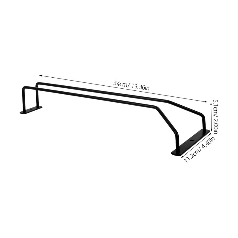 Modern Metal Wine Bottle Holder Single Stand For Kitchen Countertop And Dining Room Display - Image 3