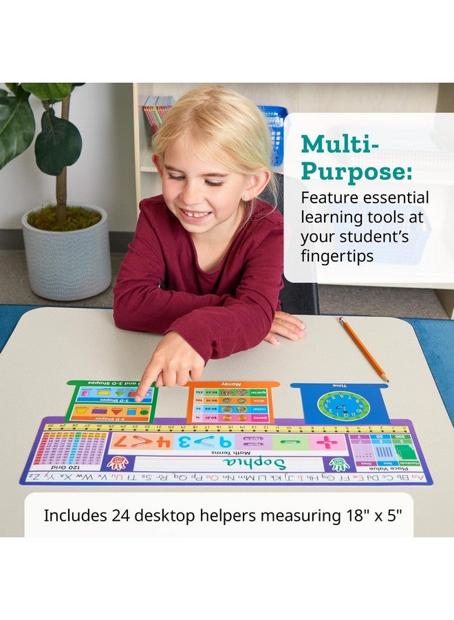 Really Good Stuff Deluxe Math Sliders Desktop Helpers - Set Of 24 - Image 2