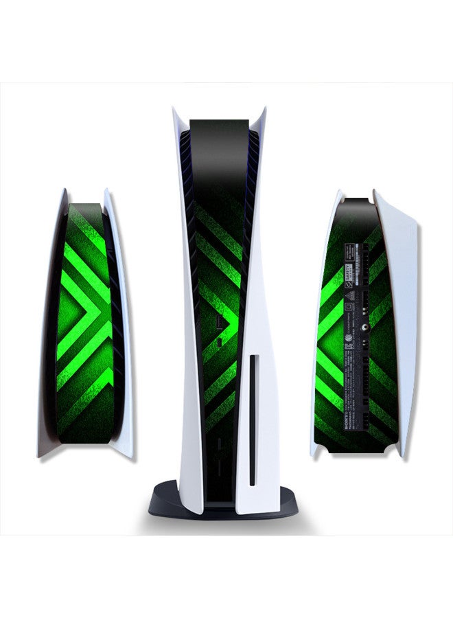 عام إصدار محرك الأقراص الضوئية PS5، الملصق الأوسط الشامل، الإصدار الرقمي PS5، الفيلم الأوسط، الكرتون المخصص، قطعة واحدة، اللون: أزرق سماوي PS5SDQB-0438 - Image 2