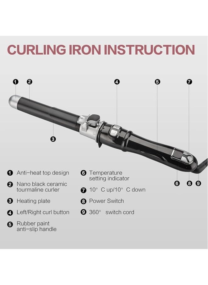 General - Rotating curling iron, 28mm, best curling iron for large curling irons, automatic rotating curling iron wall, beach curling iron, curling iron - Image 1