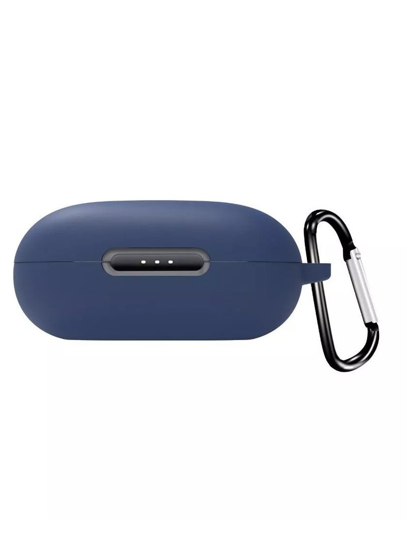 Generic Earphone Protective Case Suitable For Anker Soundcore A40 Cover Shockproof Shell Washable Silicone Housing Anti Dust Sleeve Frame (Blue) 