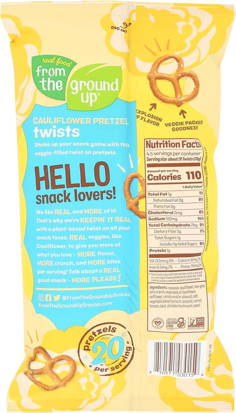 From The Ground Up Cauliflower Pretzel Twists - Image 2