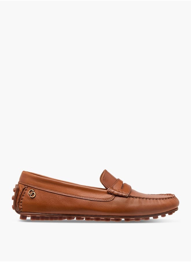 Celeste Women's Cutout Detail Slip-On Loafers  - Image 3