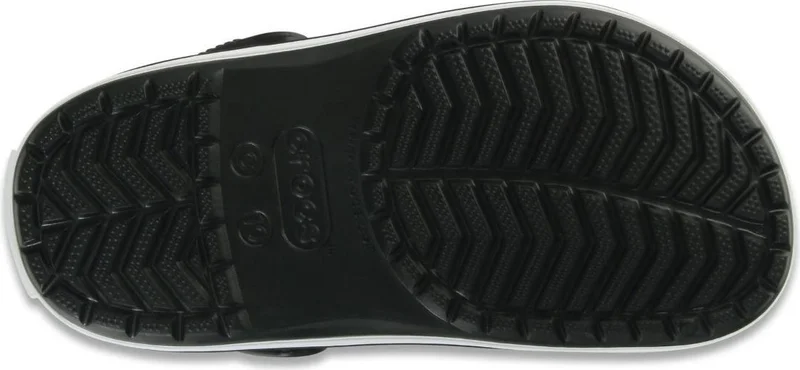 كروكس Crocband Clog T Kids Black Slippers 207005-1