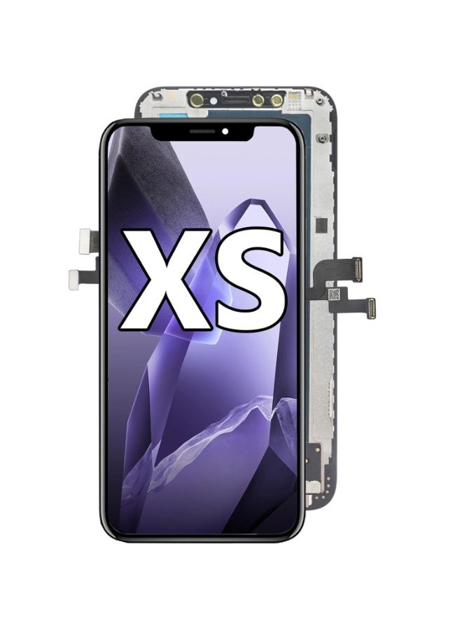 شاشات بديلة آيفون XS LCD باللون الأسود - Image 1