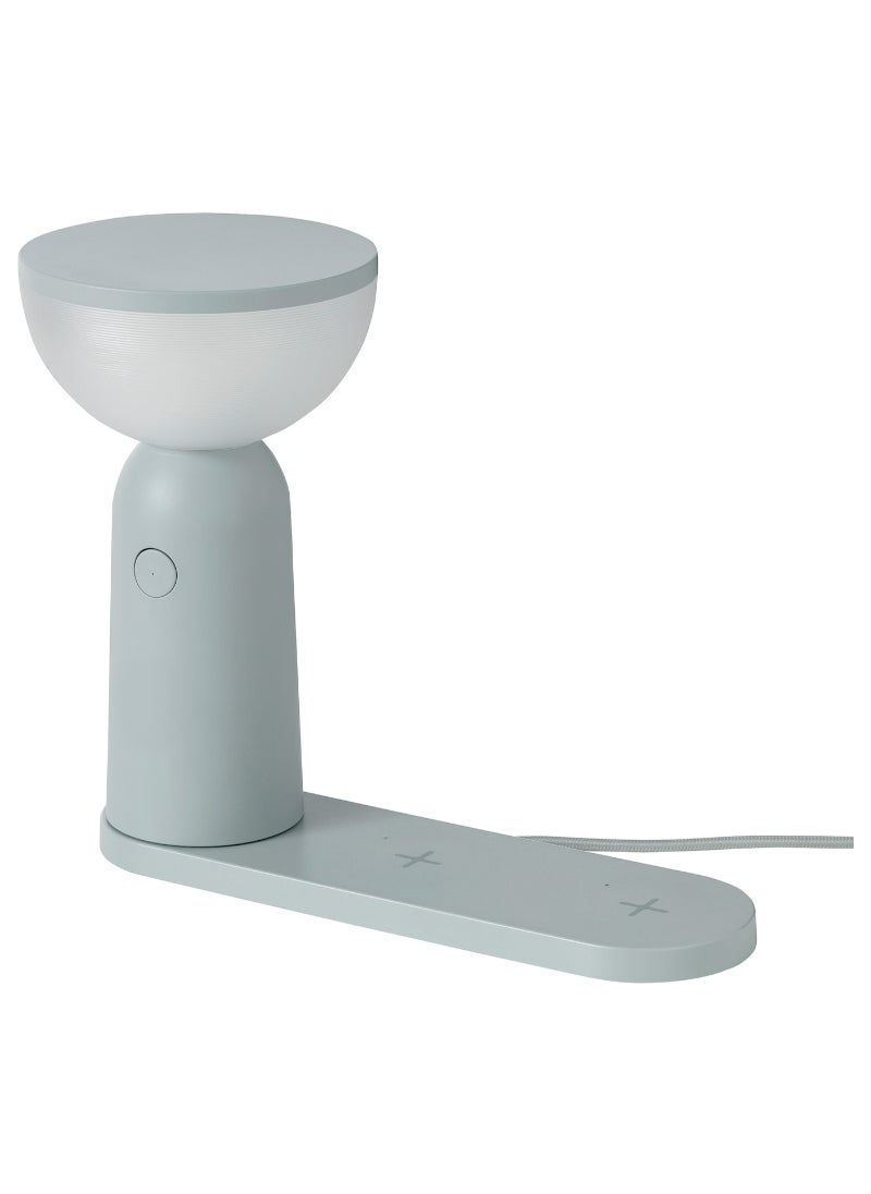 IKEA FRAKTA LED mobile lamp w wireless charging  - Image 1