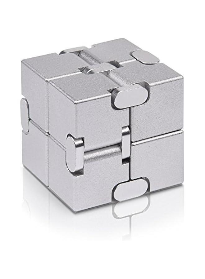 Fidget Cube New Version Fidget Finger Toys - Metal Infinity Cube Prime for Stress and Anxiety Relief/ADHD, Ultra Durable Sensory Gifts for Adults and Teens Kids - Image 1