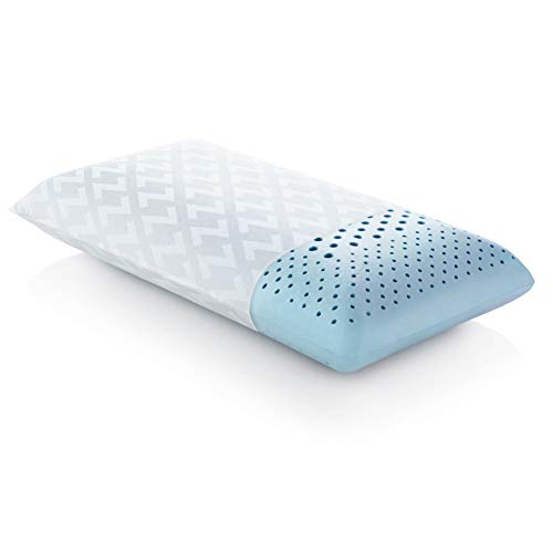 MALOUF Z ZONED GEL DOUGH Gel-Infused Memory Foam Bed Pillow - 5-year Warranty - Queen - High Loft - Image 1