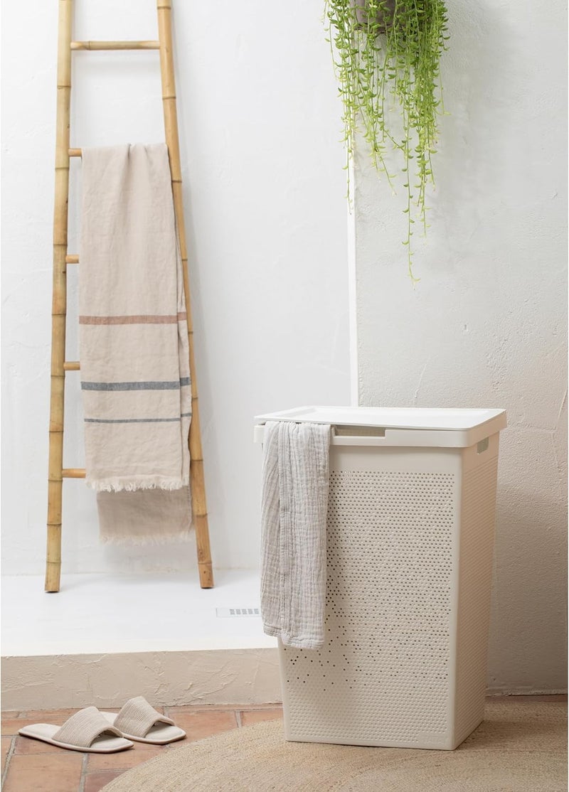 TATAY Bohol 60L Laundry Basket with Lid - Image 3