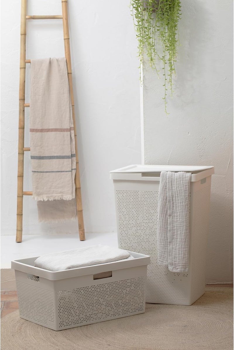 TATAY Bohol 60L Laundry Basket with Lid - Image 4