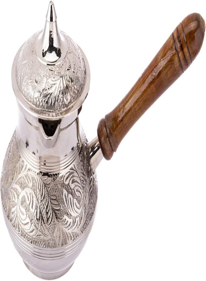 AKDC AKDC Brass Mug 11Cm X 11Cm X 15Cm Silver And Brown - Image 5